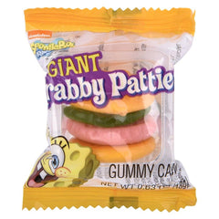 Spongebob Giant Krabby Patties Gummy Candy - LLB Toys