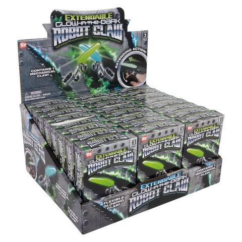4" Glow In Dark Robot Claws - LLB Toys