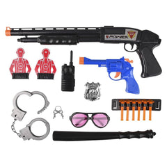 POLICE TARGET PRACTICE SET 7 PC - LLB kids toys
