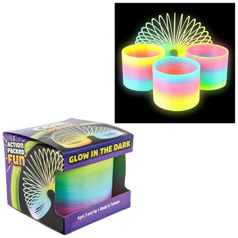 3" (80MM) GLOW COIL SPRING LLB kids toys