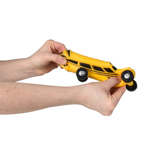 4.5" Stretch And Squish School Bus 12ct - LLB Toys