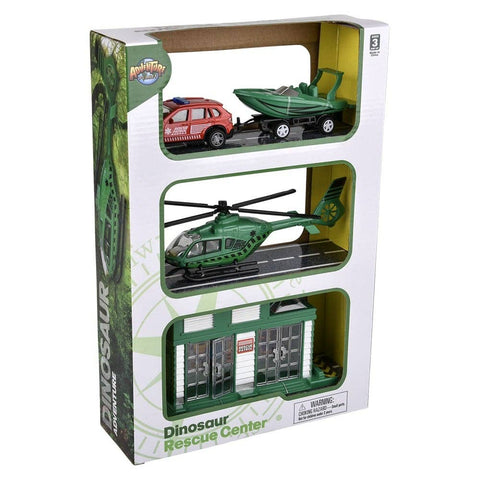 Dinosaur Die Cast Rescue Center - LLB Toys
