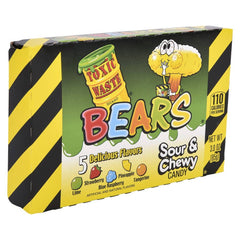 Toxic Waste Bears Theater Box 12ct LLB candy