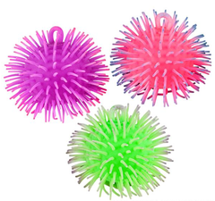5" TRI-COLOR PUFFER BALL LLB kids toys