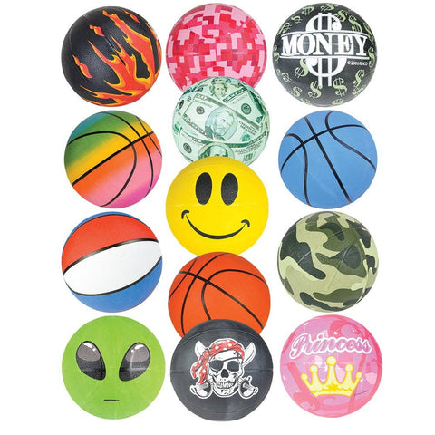 9.5" REGULATION BASKETBALL ASSORTMENT LLB kids toys