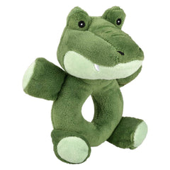 5.5" Alligator Plush Baby Rattle - LLB Toys