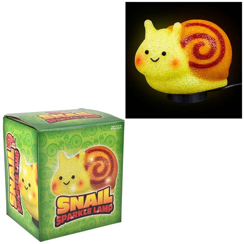 7.75" Sparkle Snail Lamp - LLB Toys