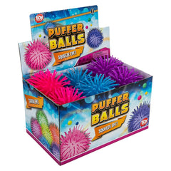 5" Light-up Puffer Ball Llb Light-up Toys 12ct - LLB Toys
