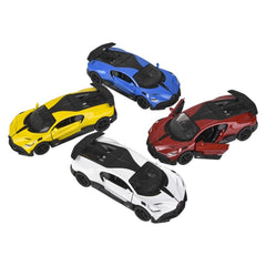 5" Diecast Pull Back Bugatti Divo LLB kids toys
