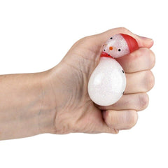 2.25" SQUISH STICKY SNOWMAN LLB Squishy Toys Christmas