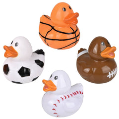 Big Sports Ball Rubber Duckies 6" - LLB Toys