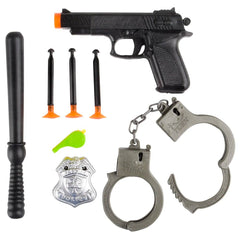 POLICE SET 8 PC LLB kids toys