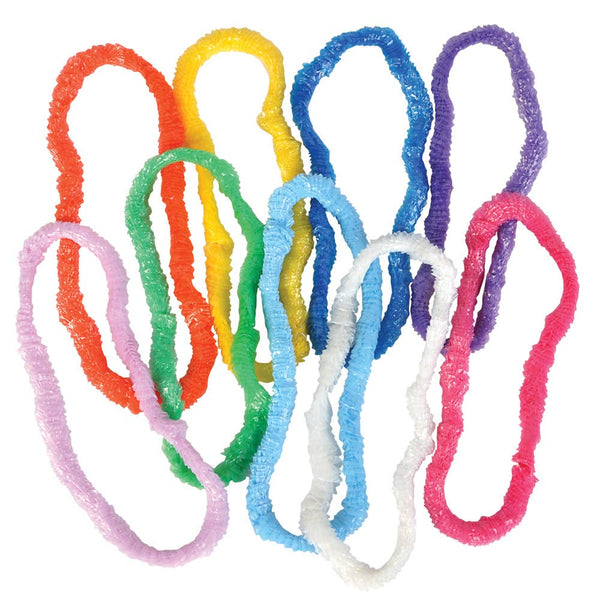 PLASTIC LEI ASSORTMENT 1.25