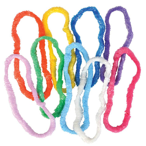 PLASTIC LEI ASSORTMENT 1.25" LLB kids toys