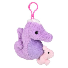 3.5" Mighty Quakes Sea Horse Backpack Clip - LLB Toys