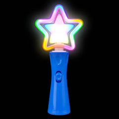 9" Neon Spinning Star Wand - LLB Toys