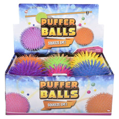 9" TWO-TONE PUFFER BALL - LLB kids toys