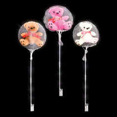 LIGHT-UP BALLOON plush BEAR WAND LLB Light-up Toys