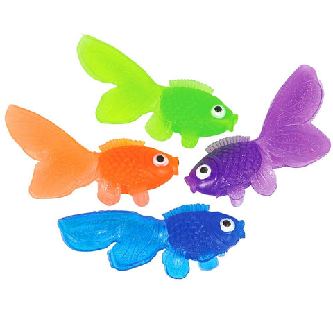 ASSORTED COLOR VINYL GOLDFISH LLB kids toys