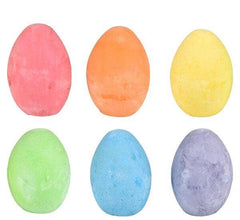 2.5" Egg Sidewalk Chalk Stationary 6ct - LLB Toys
