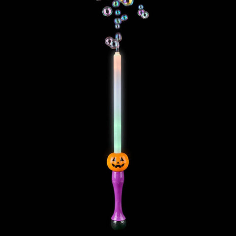 Light-Up Jack O Lantern Bubble Sword 29" - LLB Toys