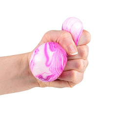 2.33" Squish And Stretch Marbleized Yummy Ball - LLB Toys