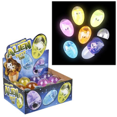 GLOW IN DARK ALIEN BABY PUTTY EGG LLB Slime & Putty
