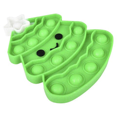 CHRISTMAS TREE GLITTER BUBBLE POPPERS LLB Fidget Toys