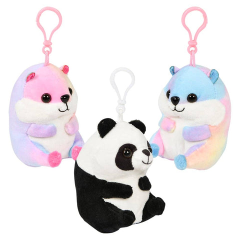 4" 180PC BELLY BUDDY CLIP ASSORTMENT LLB Plush Toys