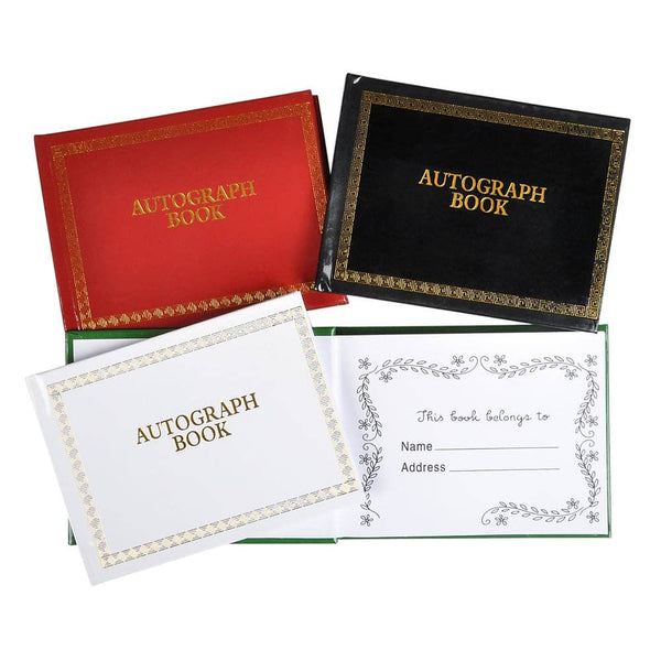 AUTOGRAPH BOOK 3 X 5