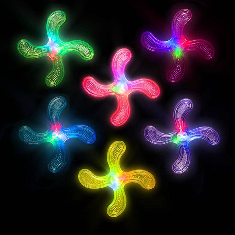 8" LIGHT-UP FLYING DISC LLB Light-up Toys