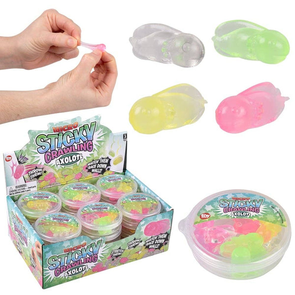 Micro Stretch-Icky Axolotl 24ct - LLB Toys