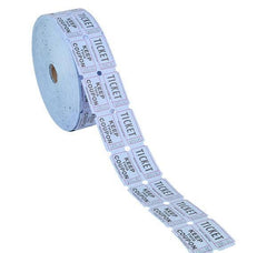 DOUBLE ROLL TICKET BLUE -2000/ROLL LLB Party Supply