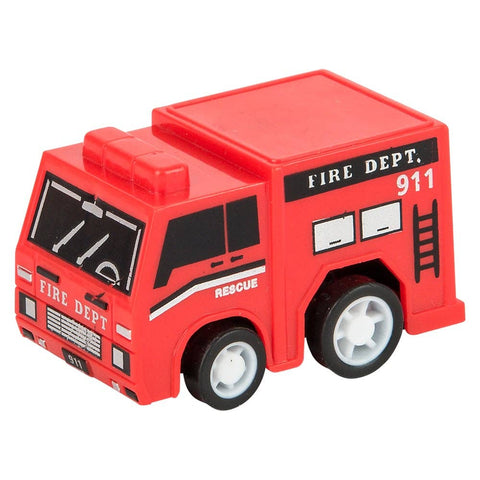 2" PULL BACK FIRE TRUCK (2DZ/UNIT) LLB Car Toys
