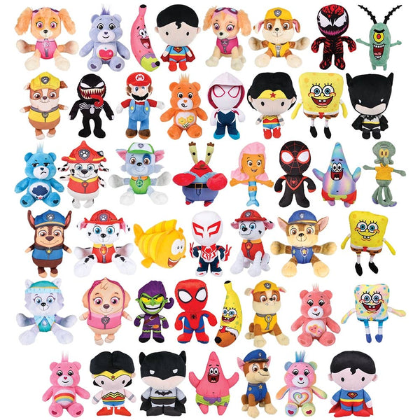 Small 100% Licensed Plush Kit 7-9