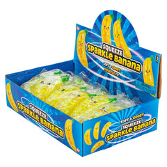5.5" SQUEEZE SPARKLE BANANA LLB kids toys