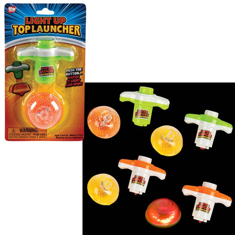 3.5" Light-Up Top Launcher - LLB Toys