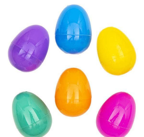 2" PLASTIC EASTER EGGS LLB kids toys