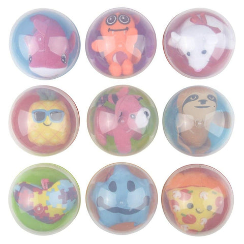 4" Capsule Kit - Plush (50 Pcs/case) 1/8 LLB Plush Toys