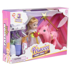 DOLL SET 7.5" X 5.5" LLB kids Accessories