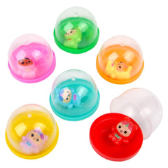 1.1" Mini Doll  Squeezy Figurines In 2" Capsule - LLB Toys
