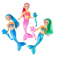 3pc 6" MERMAID SET LLB kids toys
