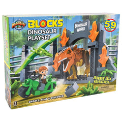 59pc DINOSAUR BLOCK SET XL LLB kids toys
