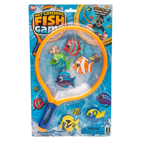 11.75" FISHING NET CATCH GAME LLB kids toys