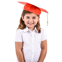 RED CARDBOARD GRADUATION CAP LLB kids toys
