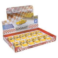 5" DIE-CAST PULL BACK CHEVROLET BEL AIR TAXI LLB Car Toys