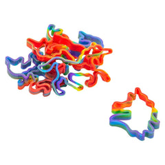 UNICORN RAINBOW SILICONE STRETCH BANDS LLB kids toys