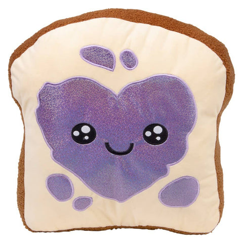 16" Peanut Butter And Jelly Pillow - LLB Toys