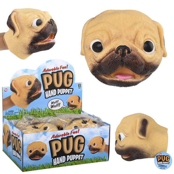Stretchy Pug Hand Puppet 6