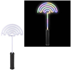18" Light-Up Neon Bright Rainbow Wand - LLB Toys